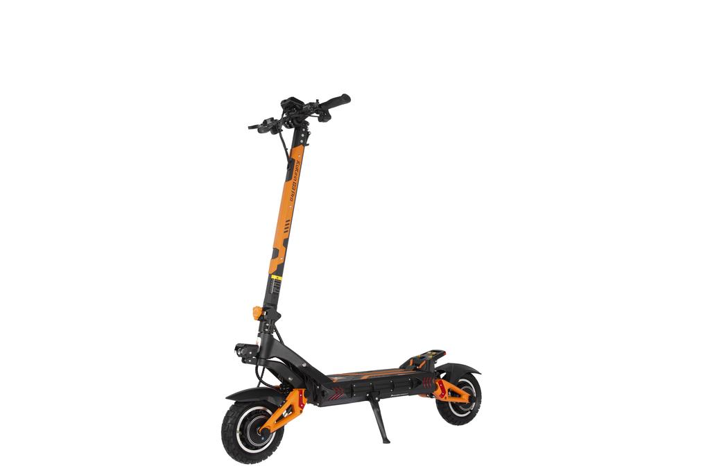 KuKirin G3 Pro Folding Electric Scooter: 1200W*2 Dual Motors, 80km Range, 10-inch Off-road Tires, 120kg Load Capacity, Quick-folding Design