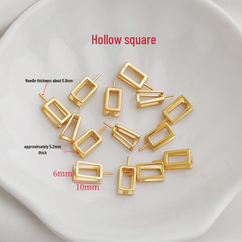 Позолоченное Сердце-образное Жемчужное Застежка Ожерелье DIY Держатель для Кулона