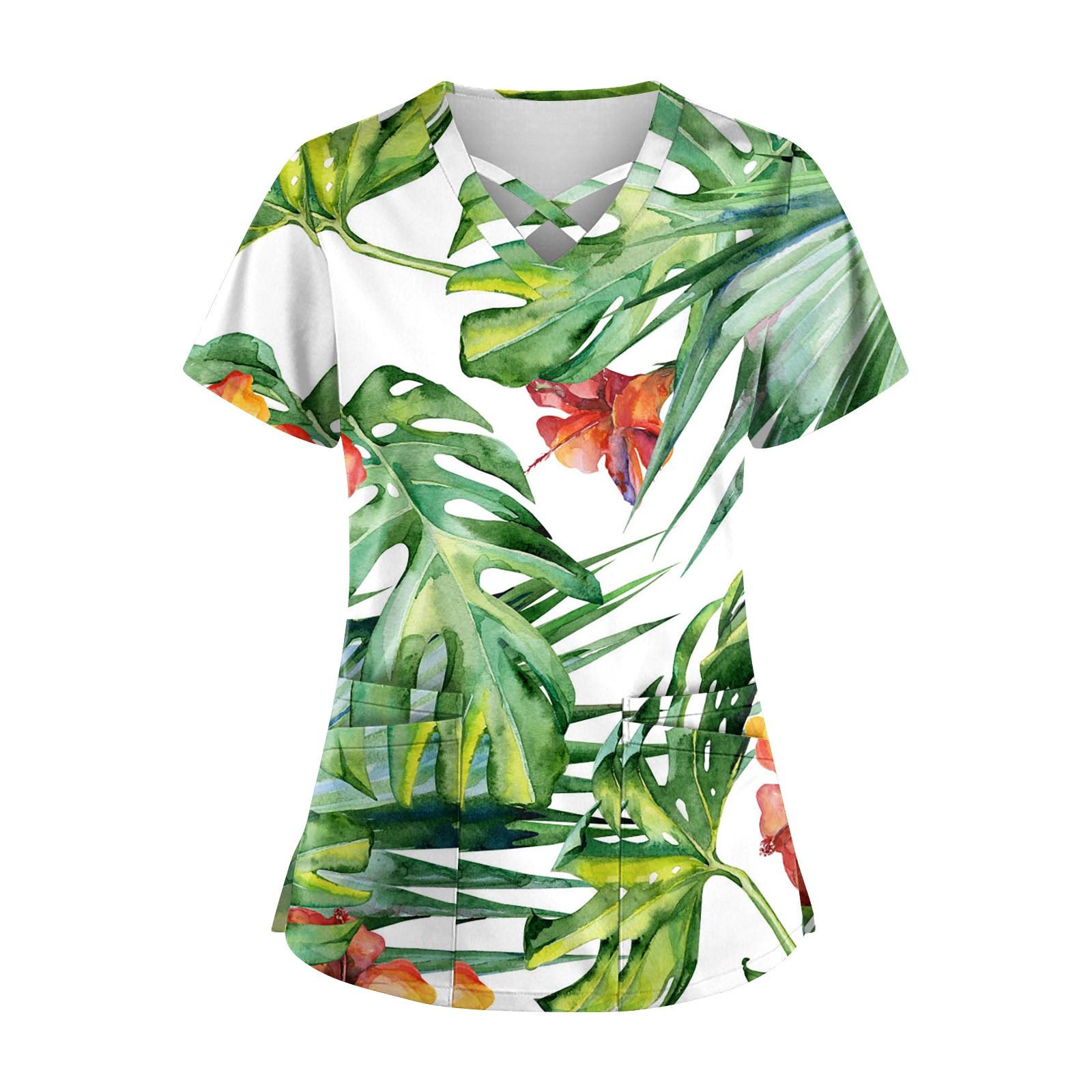 Женская Гавайская униформа с принтом — фото 4