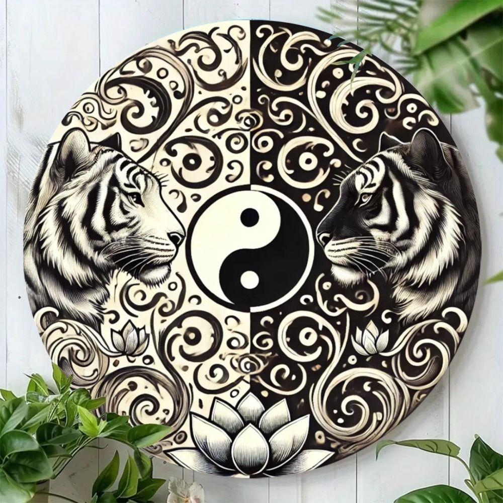 2D Flat Metal Wall Sign Decor