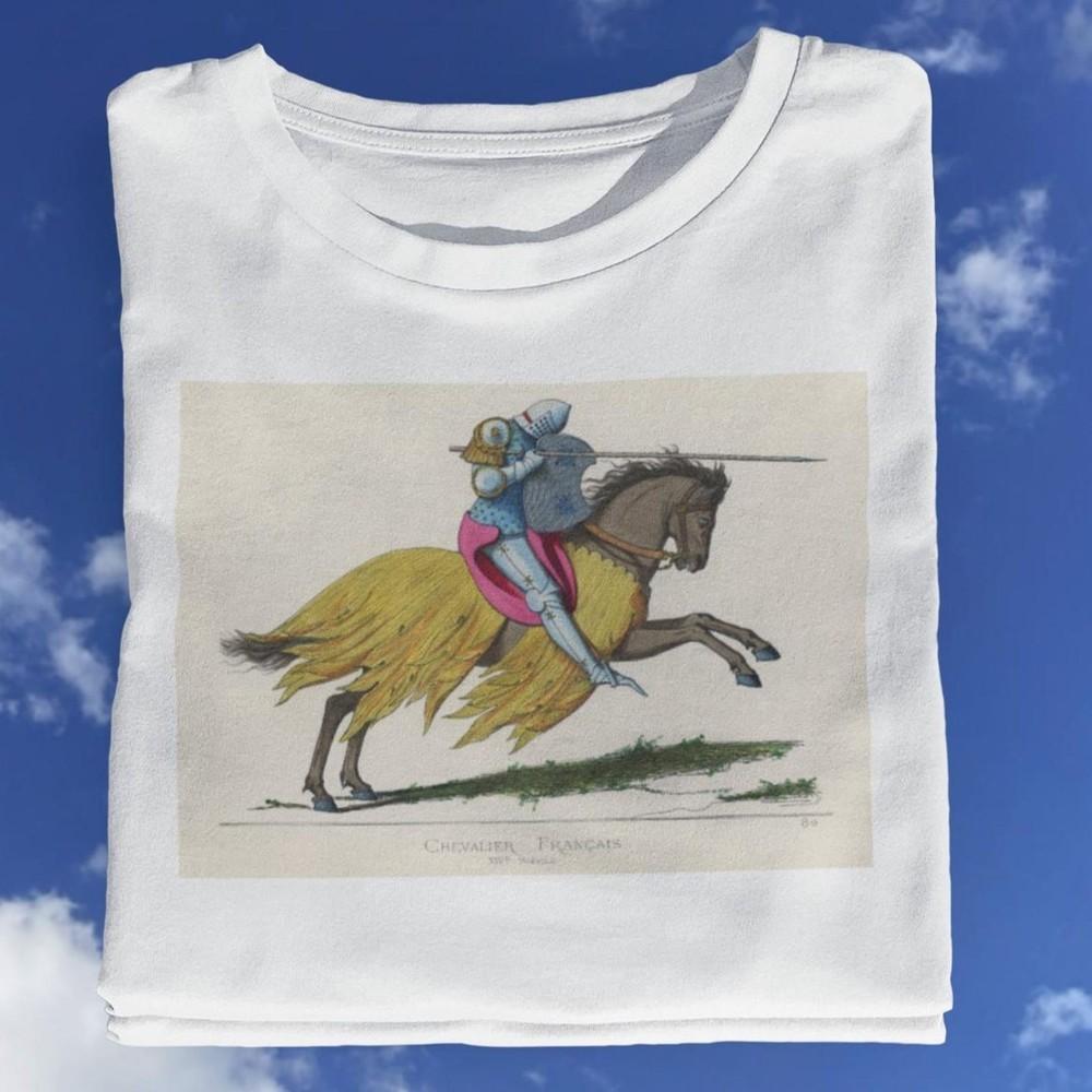 32 Chivalry T shirt / Feudalism / Middle Age / Vintage Chivalry / Vintage Horse Unisex T-Shirt XL