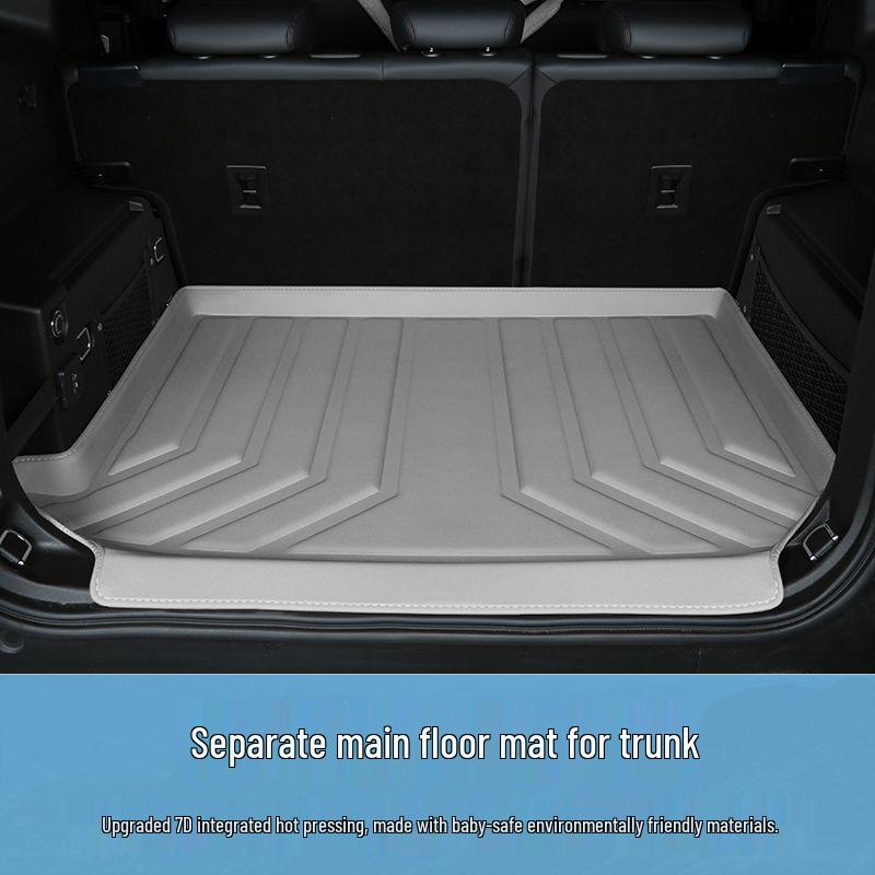 Chery Jetour Traveler TPE Trunk Mats for Interior Upgrade