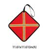 Bandera de Seguridad Reflectante Tiras Reflectantes Bandera de Seguridad para Embarcaciones Banderas de Advertencia para Remolque Kayak SUP Remolque Canoa Remolque de Viaje Camión