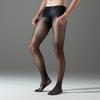 Aurora Stockings 0D Ultra-thin Transparent Sexy Black Silk 360 Seamless Horse Oil High Waist Oil Bright Men's Pantyhose