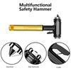 Car Safety Hammer Window Breaker Glass Shatter Tool Aluminum Alloy Construction Fire Escape Aid for Emergency Saving