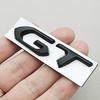 3D Metal Chrome Logo GT Emblem Car Trunk Badge For Peugeot 206 207 301 307 308 408 508 2008 3008 4008 5008 GT Sticker Accessorie