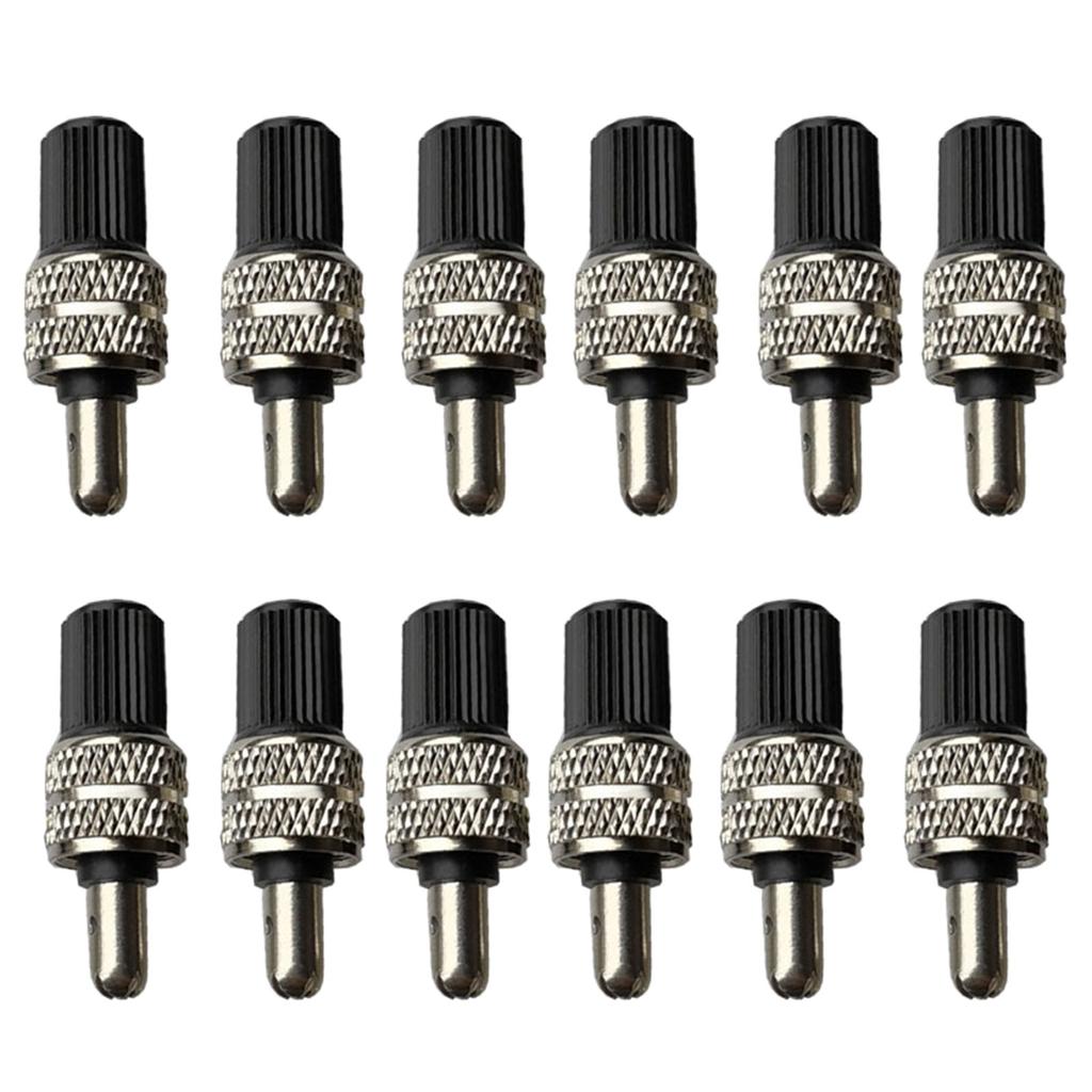 6/12Pcs Mountain Bike Tire Tyre Valve Cores Germany Type Bike Valve Core High Strength Valve Stems Core Bicycles Parts