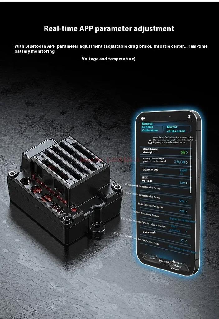 Mjx New 10208 V2 Upgraded Version Brushless 4wd Small Monster 1/10 High Speed RC All Metal Remote Control Off Road Vehicle