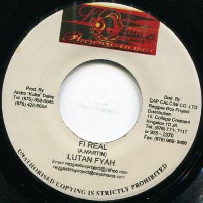 7-Zoll Schallplatte LUTAN FYAH, HARMONY (42), RAS I SHA - Sei echt / Rau werden KEINER La Familia West 2007 Jamaika Reggae, Ska & Dub Gebraucht