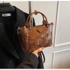 IELGY Bucket Bag Autumn Winter All-Match Fashion Niche Cross-Body Retro Handbag