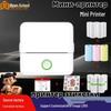 Portable Student Mini Thermal Printer for Photos & Labels