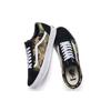 A Bathing Ape X Vans Old Skool Leather Low Top Skate Shoes Black Camouflage Unisex Sneakers VN0A4OE22DR