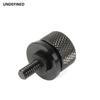Black Billet Aluminum Knurled Seat Bolt Screw for Harley Road King Street Glide ULTRA Dyna SPORTSTER 883 XL883 EVO 1996-2015