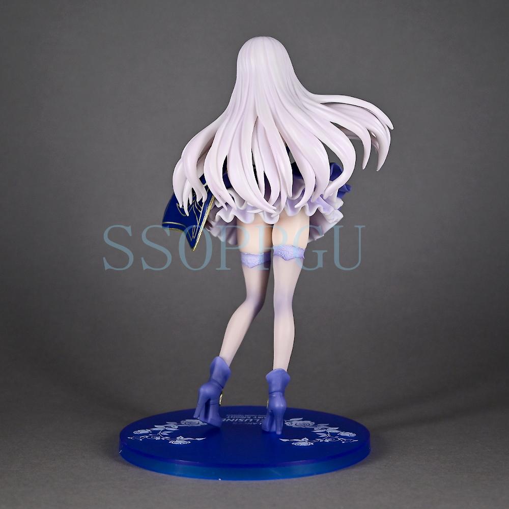 24cm Fate/Grand Order Figure Fairy Knight Lancelot Melusine Anime Girls PVC Action Figure Toy Activity Statue Collection Model Doll