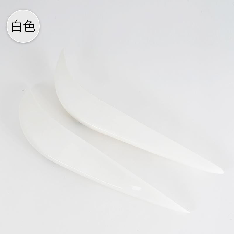 

2 шт., защита для автомобильного бампера, угловая защита от царапин, защита от столкновений, декоративные защитные полосы, передний и задний бамперы автомобиля белый