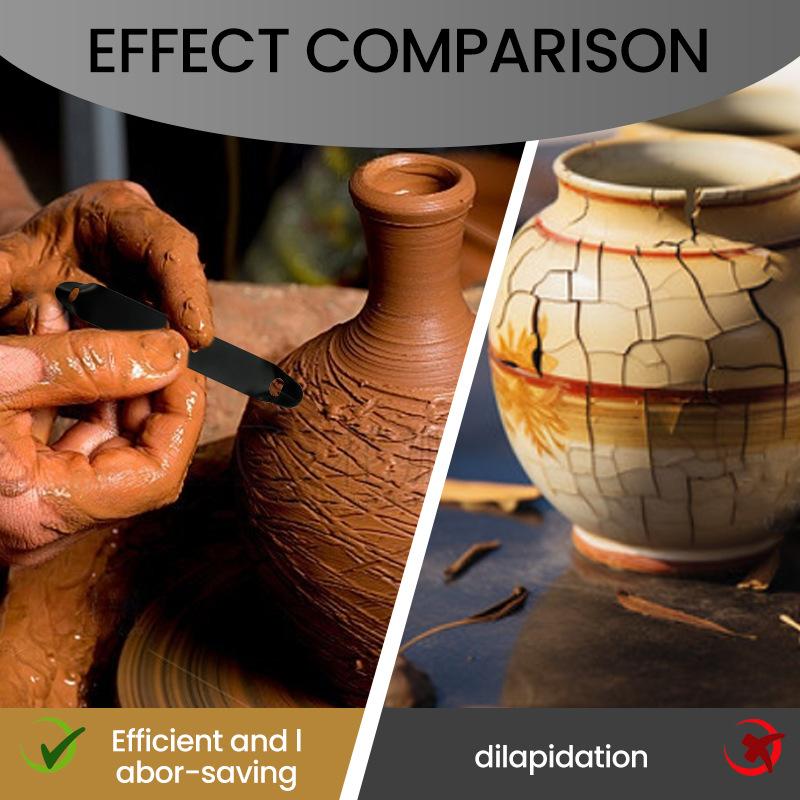 Pottery Trimming Tools Double Head Clay Sculpting Tools Clay Pottery Modeling Scraping Texture Sculpting Tools