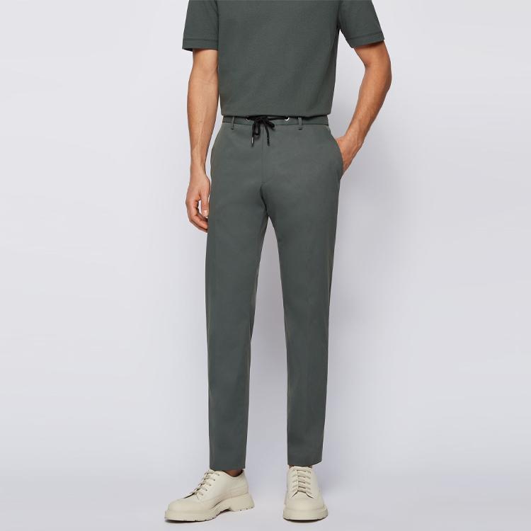 HUGO BOSS Casual Pants Men's Dark Green 50453723-301