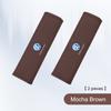 For Volkswagen VW R Golf 4 5 Passat Beetle Tiguan Touran Leather Car Seat Safety Belt Shoulder Cover Protection Pad Accessories Zk0