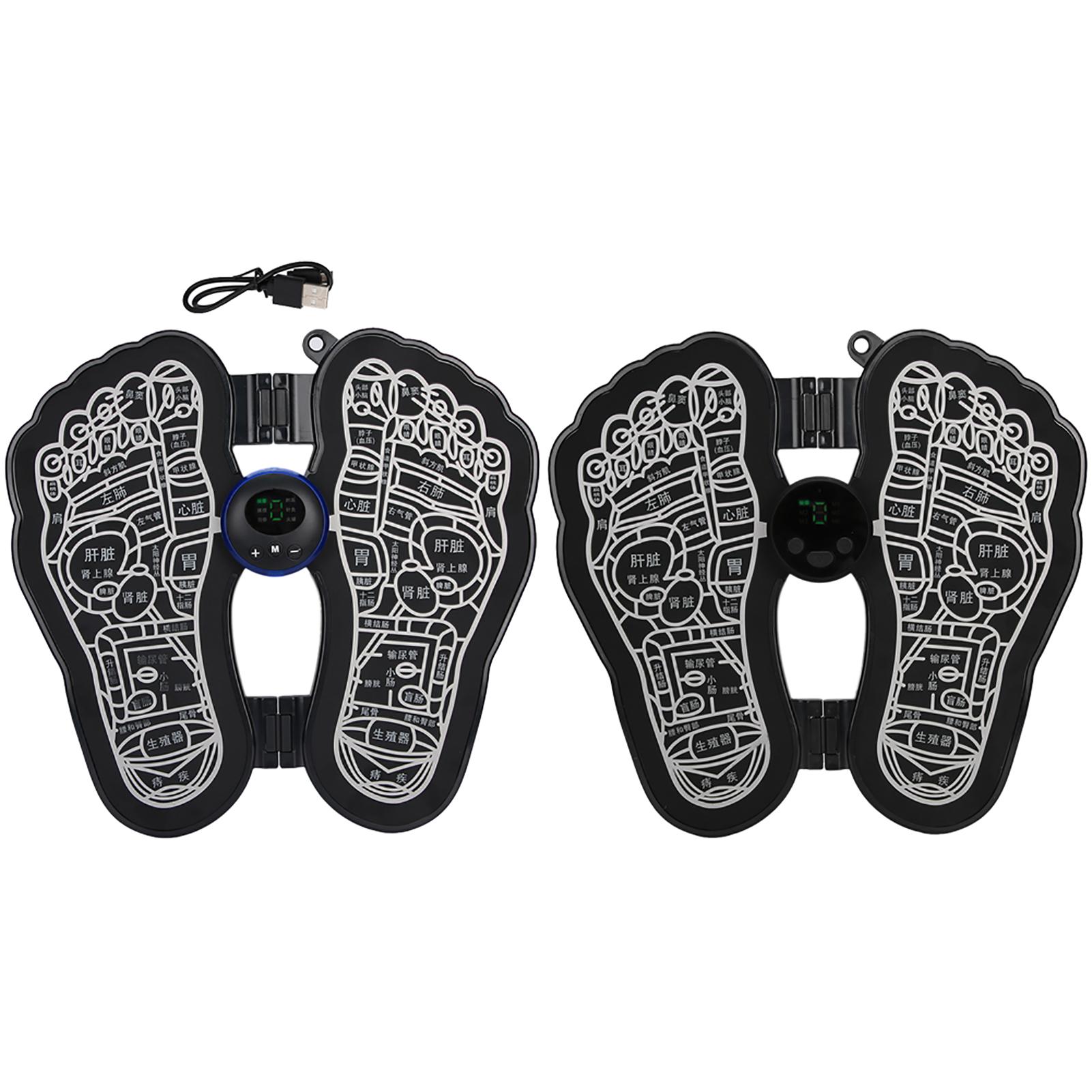 

Бытовой EMS импульсный массажный коврик для ног, облегчение мышечной боли, физиотерапевтический массажер для ног