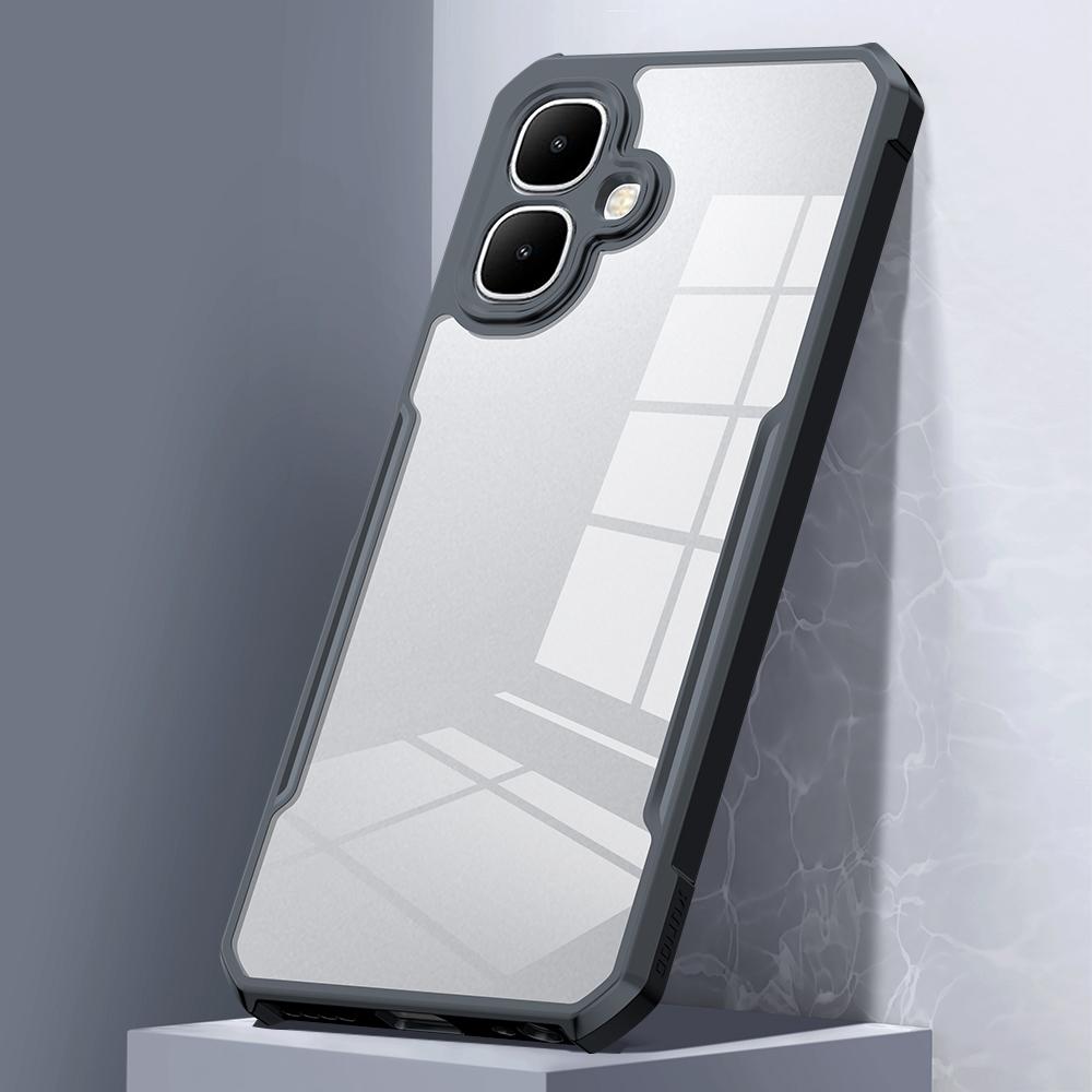 XUNDD For Infinix Smart 10 Case Dropproof TPU+Acrylic Clear Back Phone Cover