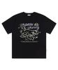 ESCAPEFROM Bubble Bunny Print Oversized Short Sleeve T-Shirt Brown