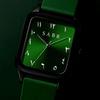 Sabr Arabic Numeral Watch 3Atm Waterproof Silicone Strap Magnetic Buckle Alloy Case Men's Business Quartz Watch