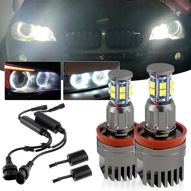 

2PCS LED Angel Eyes Headlights LED Halo Rings For BMW 6-series E63/E64 Face lifted (650i) 2008 2009 2010 Angel Eye Fog Lights