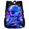Anime J-JujutsuS K-KaisenS Child School Backpack with Lunch Bags ,Pencil Bags ,School Bags for Boys Girls Best Gift