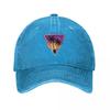 Pink Vaporwave Island Baseball Cap Hat Baseball Cap Icon Black Uv Protection Solar Hat Unisex Golf Wear Womens