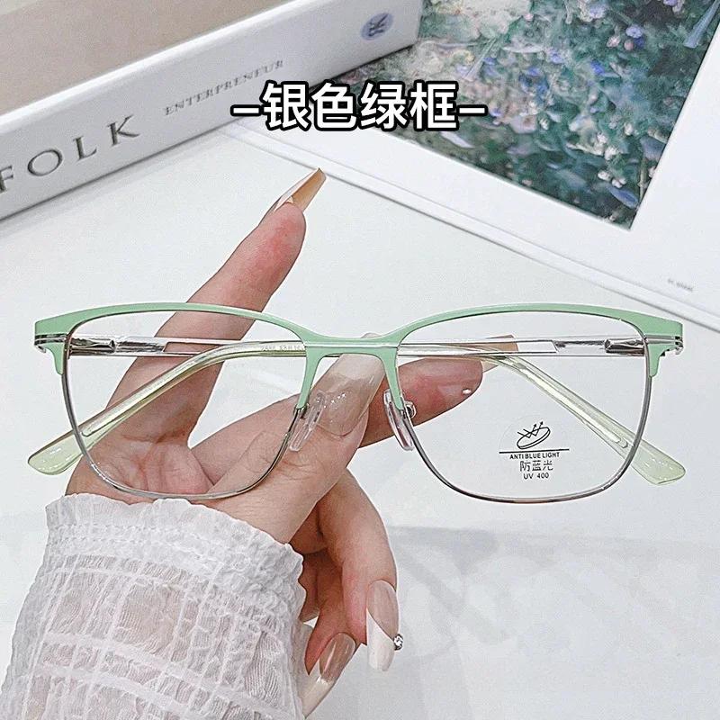 New Ultra Light Glasses Anti Blue Light Glasses for Women Fashion Square Eyeglass Frame Myopia Eyewear Accesorios Para Mujer
