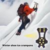 Spikes For Shoes Winter, Spikes For Shoes Smooth Ice, Shoe Claws Cleats Crampons For Shoes Winter, Suitable For Hiking, Trekking, Snow, Ice Outdoor