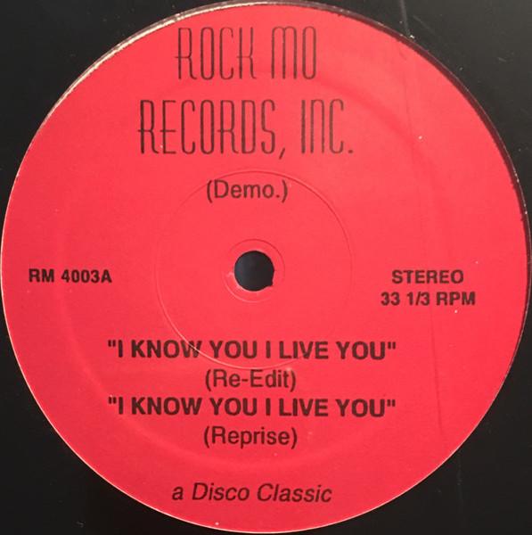 

12inch Record CHAKA KHAN I Know You I Live You RM4003 Rock Mo Records US SoulFunk Used