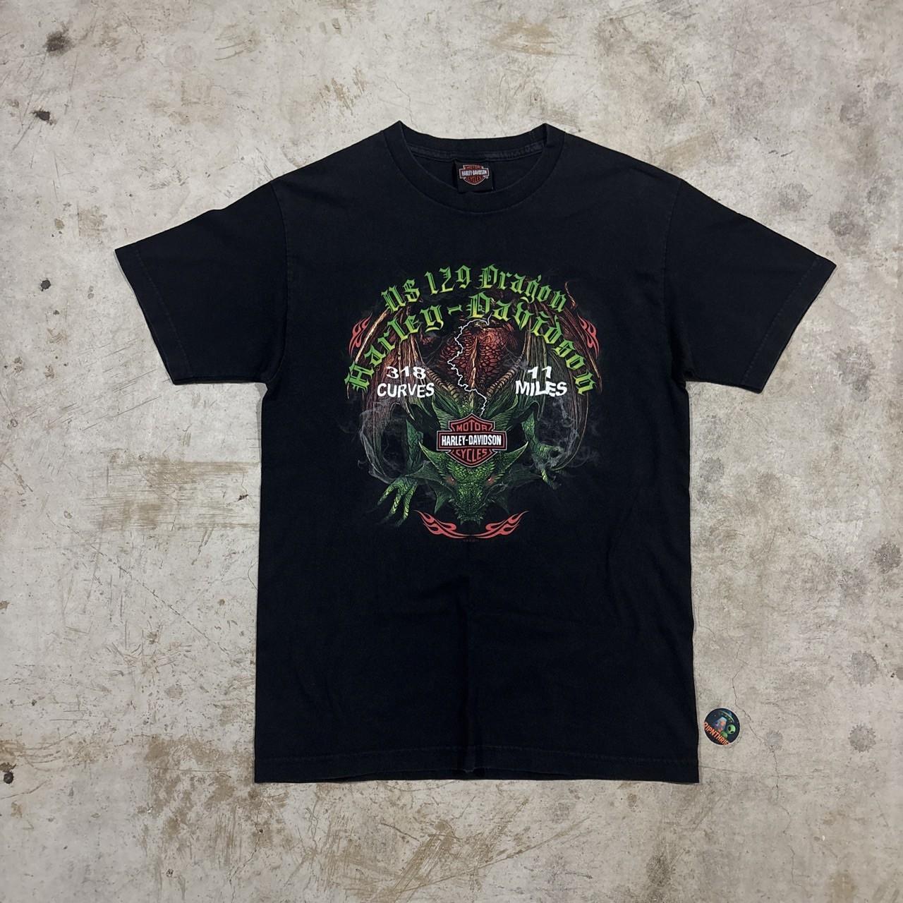 2017 Harley Davidson dragon graphic Size M Unisex T-Shirt XXXL