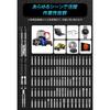 MOVMAO Precision Screwdriver Set 145 in 1 Torx Screwdriver Magnetic Screwdriver Special Screwdriver Screwdriver Multifunctional Tool Kit iPhone Switch