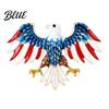 Veterans Day Pin Bald Eagle Brooch for Men And Women