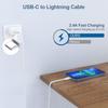20W PD Lightning Cable Type C To Lightning Fast Charging Cord MFI Certified Wire for 14 13 12 11 Pro Max XS Max XR 6 7 8