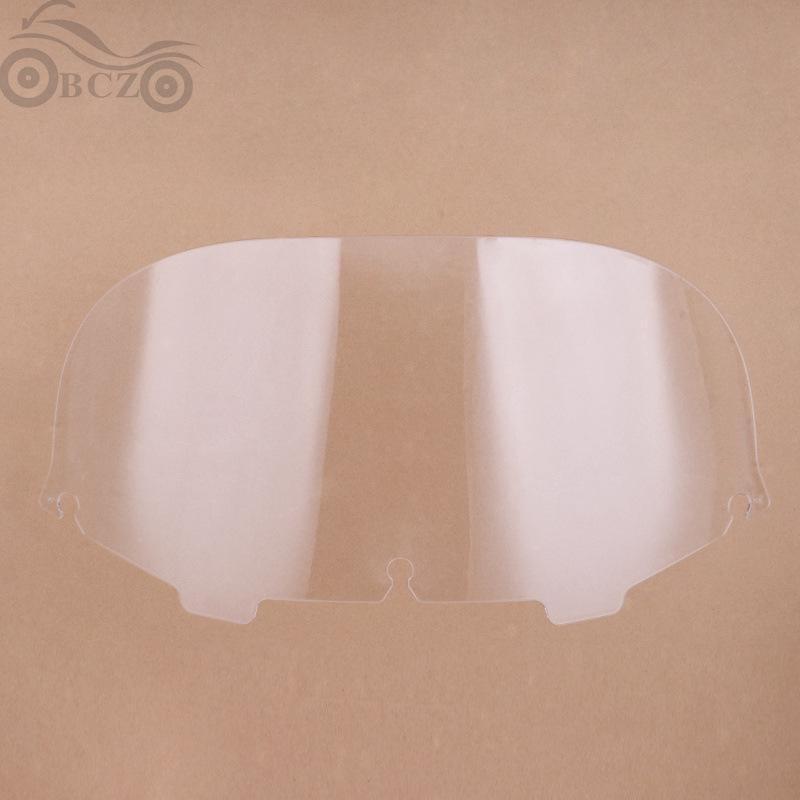 8-inch Flat Windshield for Harley Big Glide/Street Glide (1996-2013)