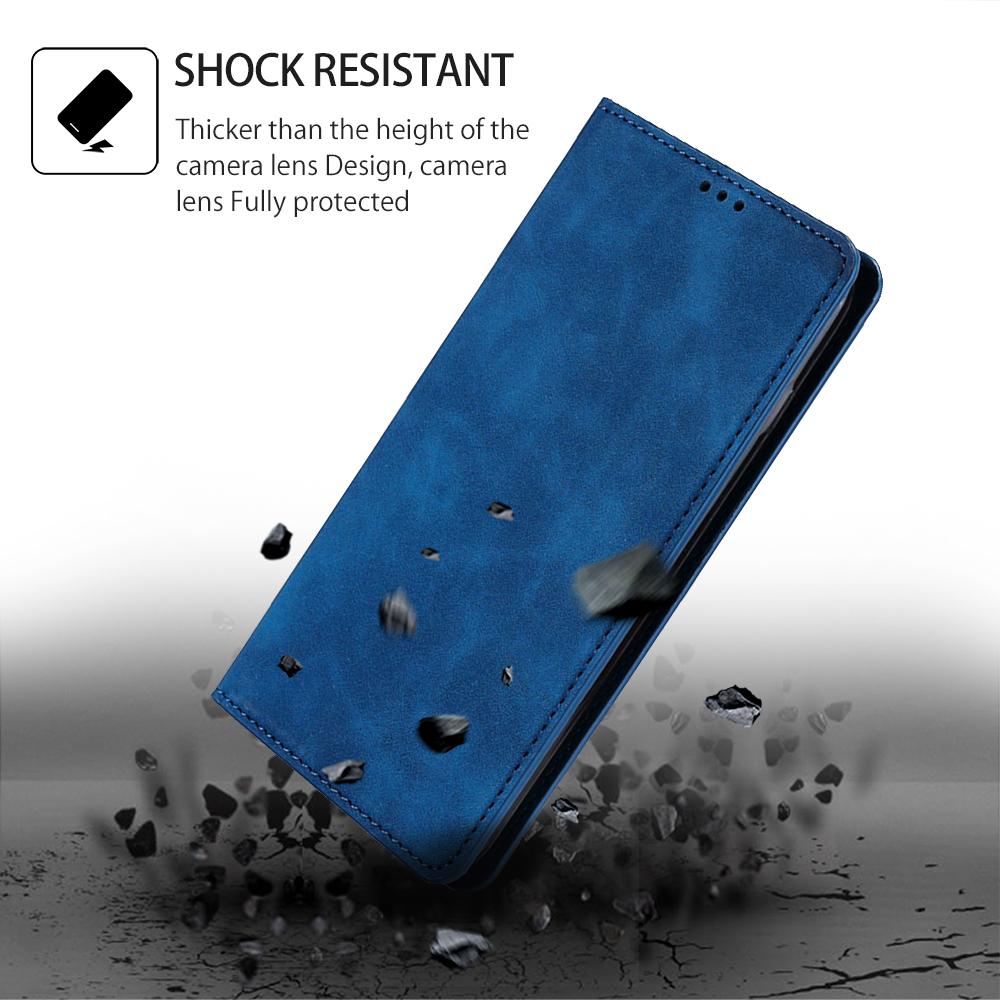 For Xiaomi 14 Pro Case Skin-Touch Feeling PU Leather Stand Card Slots Phone Cover