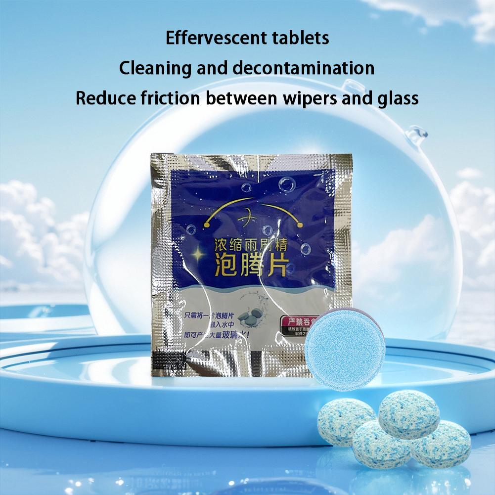 Glass Water Effervescent Film Solid Concentrate Car Windscreen Cleaner Tablet Cleaning Tablets Pastille Windshield Window Wiper