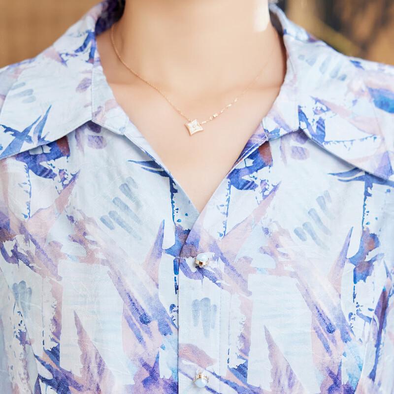 Pastell Floral Print A-Line Midi Dress