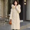 Mom's Winter Cotton Jacket: Stylish, Warm, Fleece-Lined Coat for Middle-Aged & Elderly
