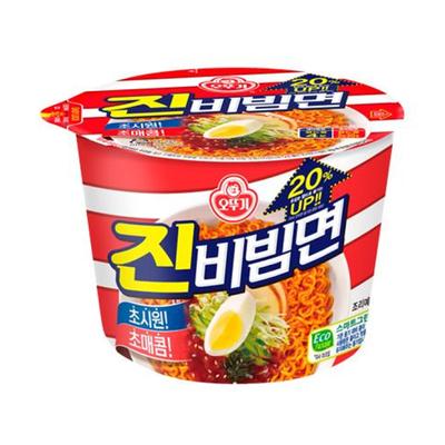 Ottogi Jin BibimMyon Big Cup 132g (2 Options)