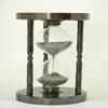 Brass Handmade Sand Timer Hourglass Sand Timer with Compass, Antique Finish Beautiful Handcrafted Sand Timer Ideal