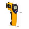 Infrarotthermometer , Handheld Hitze Temperatur Für Kochen Tester, Pizzaofen, Grill & Motor - Laser Oberflächentemp Ablesen