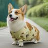 Sommer Ganzkörperprint Kleiner Bär Corgi Vierbeinige Kleidung All-inclusive Wasserdicht Staubdicht Haustierhosen Aus der Schmutzabdeckung