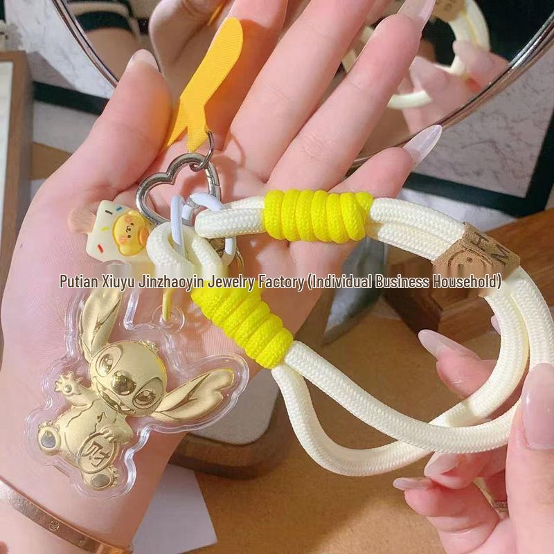 24K Gold Koala Pendant: Peace, Joy & Wealth Keychain Gift