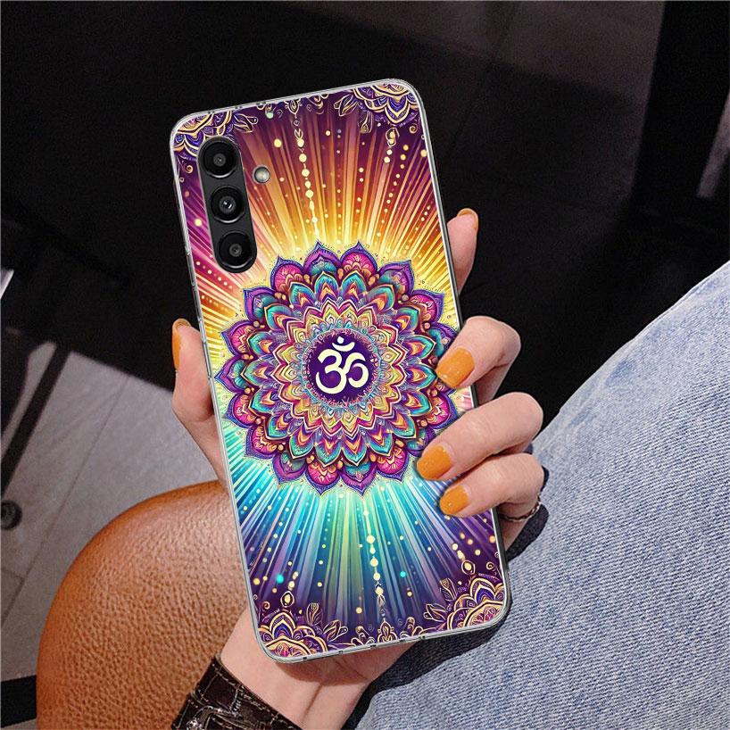 Mandala Chakra Insist Yoga Handyhülle für Samsung Galaxy A17 A37 A57 A16 A26 A36 A56 A15 A14 A13 A55 A54 A53 A35 A34 A33 A25 A24