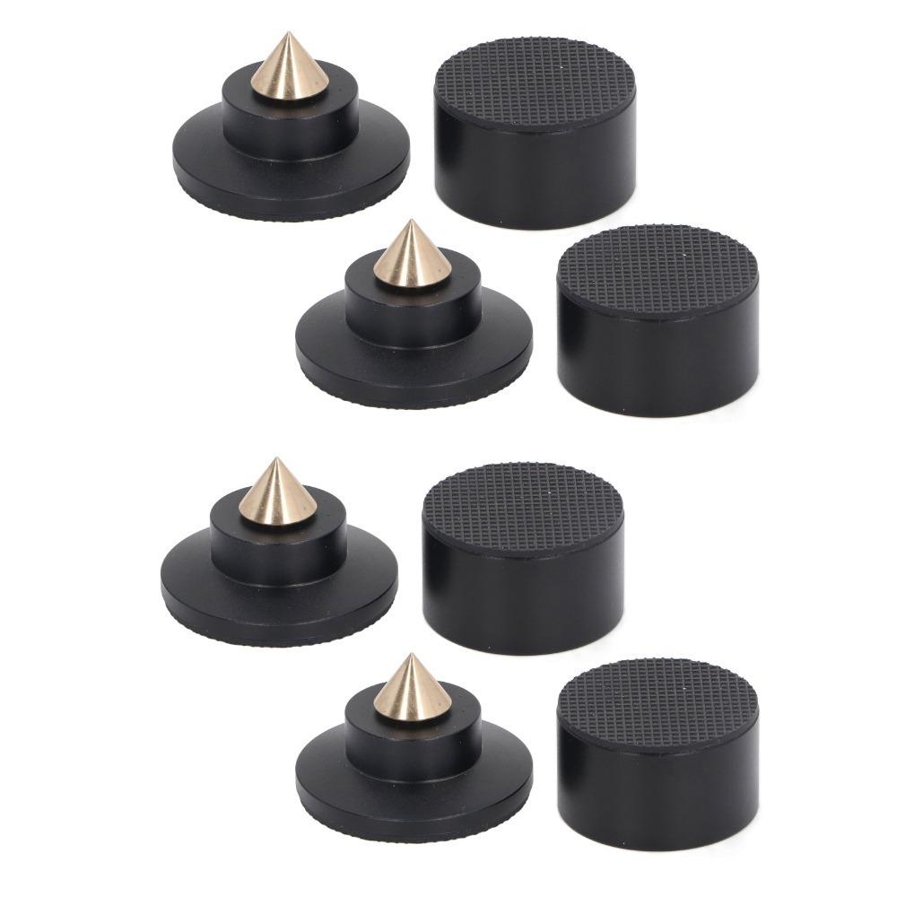 4 Sets Antislip Base Speaker Isolation Stand Vibration Dampening Feet  Turntable Setup 4PCS