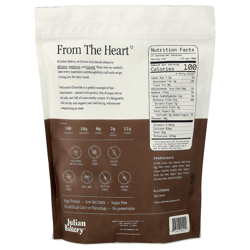 ProGranola Clusters, Chocolate, 18.27 Oz (518 G)