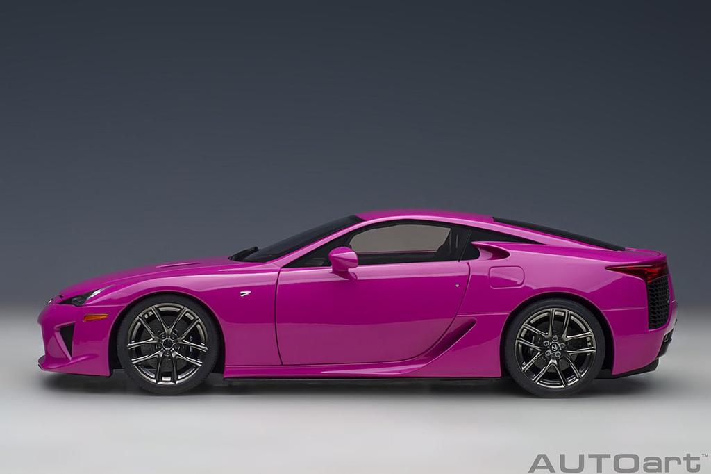 AUTOart 1/18 Scale Lexus LFA (Passionate Pink) Finished Product